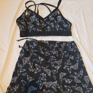 Victoria's Secret Workout Outfit Shorts & Sports Bra